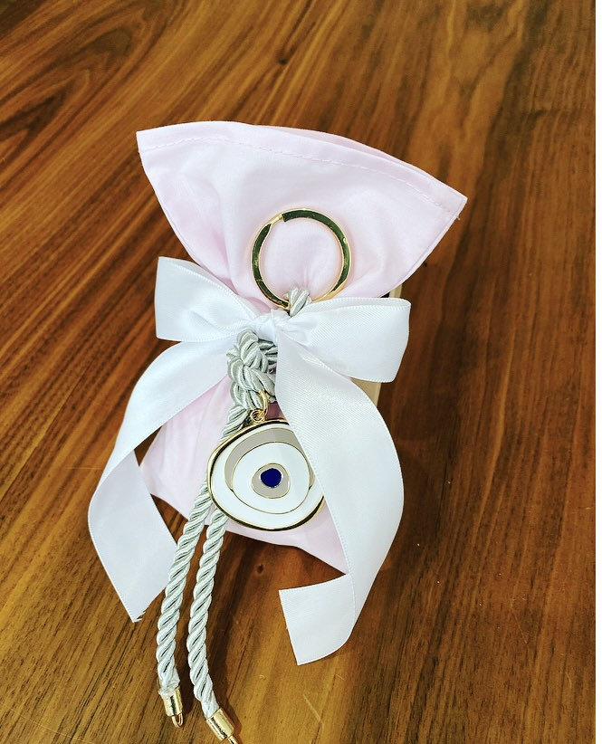 Girl Favors ,Greek Baptism, Christening Bomboniere, Greek Martyrika, Greek Bombonieres ,Mati ,Evil eye ,Girl Christening, Martyrika