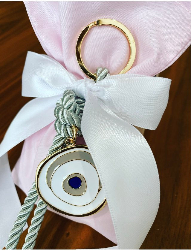 Girl Favors ,Greek Baptism, Christening Bomboniere, Greek Martyrika, Greek Bombonieres ,Mati ,Evil eye ,Girl Christening, Martyrika