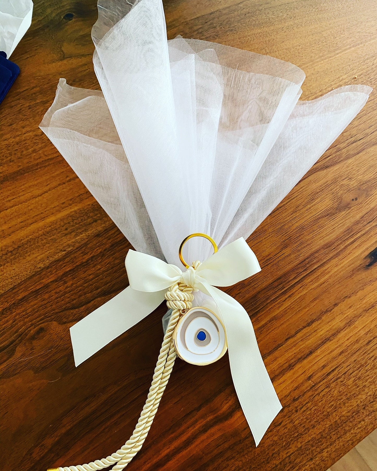 Eye Tulle Bundle Favors , Bomboniere, Orthodox Wedding Favors ,Greek Wedding ,Bomboniere,Martyrika,Mati Keychain,Orthodox  Wedding