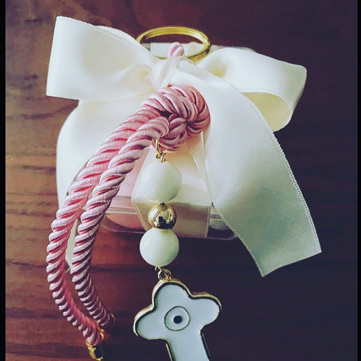 Girl Favors ,Greek Baptism, Christening Bomboniere, Greek Martyrika, Greek Bombonieres ,Mati ,Evil eye ,Girl Christening, Martyrika