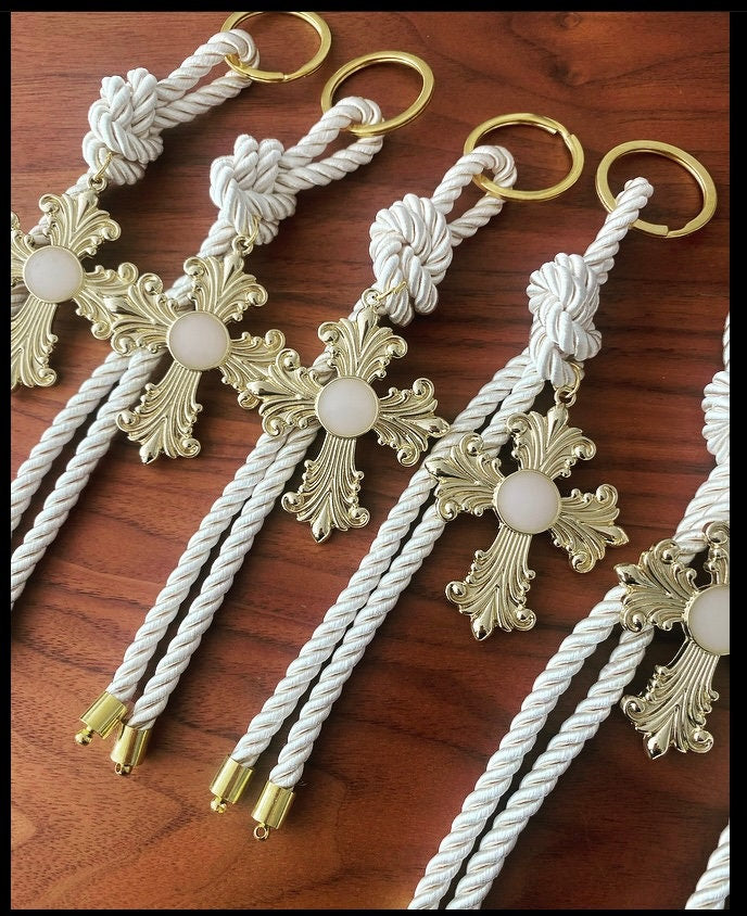 Cross keyrings ,Greek Baptism, Christening Bomboniere,Christening Favors , Greek Christening ,Evil eye ,Martyrika,Wedding Favors, Mati