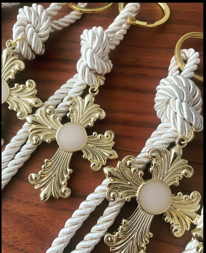 Cross keyrings ,Greek Baptism, Christening Bomboniere,Christening Favors , Greek Christening ,Evil eye ,Martyrika,Wedding Favors, Mati