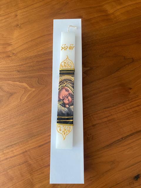 Orthodox Easter Candle, Easter Lambatha, Lambada, Palm Sunday Candle,Palm Sunday , Easter Lambada,Greek Easter, Greek Easter Candle,Πάσχα