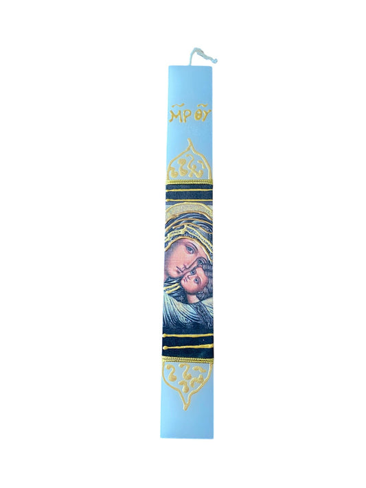 Orthodox Easter Candle, Easter Lambatha, Lambada, Palm Sunday Candle,Palm Sunday , Easter Lambada,Greek Easter, Greek Easter Candle,Πάσχα