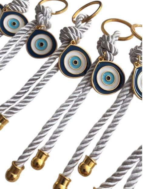 Mati keyrings ,Greek Baptism, Christening Bomboniere,Christening Favors , Greek Christening ,Evil eye ,Martyrika,Boy Christening, Mati