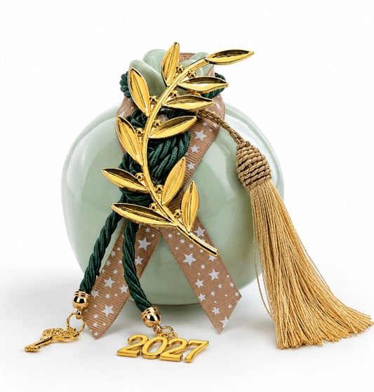 Ceramic pomegranate 2027 New Year  Gouri -Good Luck Home Gift
